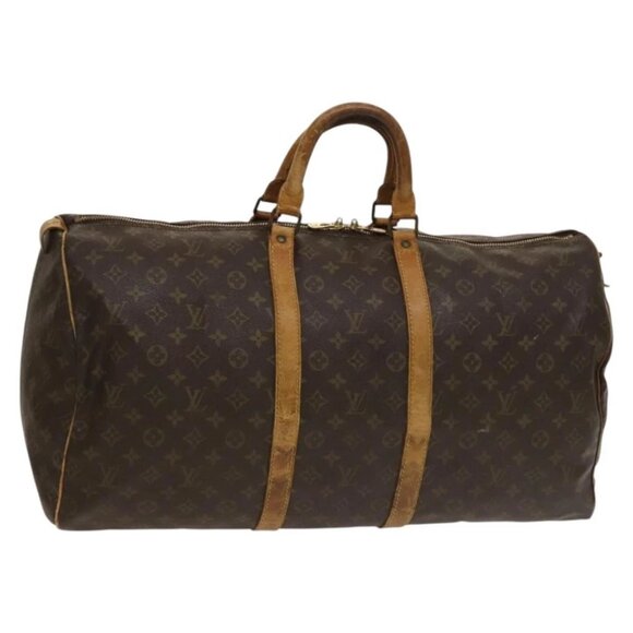 LOUIS VUITTON Monogram Keepall 55 Boston Bag - Picture 1 of 16
